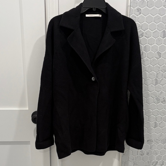 Saverio Palatella Jackets & Blazers - Saverio Palatella wool blend Classic Black Women's Blazer